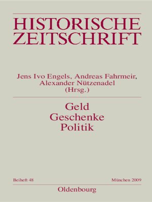 cover image of Geld--Geschenke--Politik
